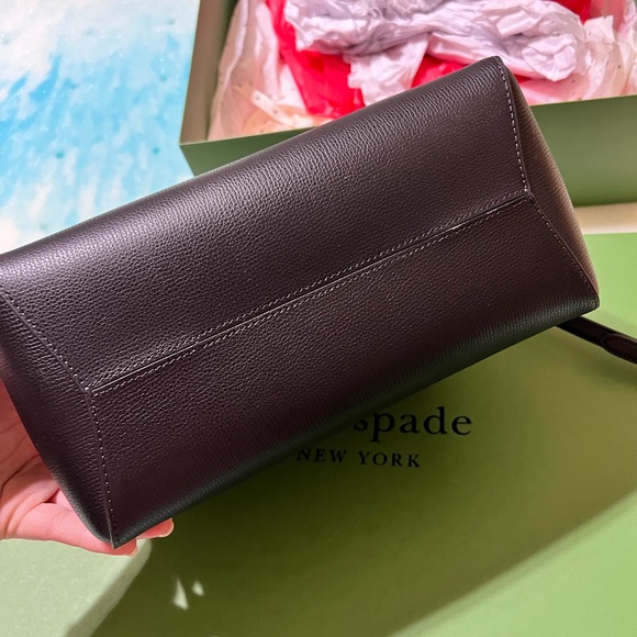 🖤 Kate Spade Phoebe, refined grained leather m top handle bag - Picture 2 of 6
